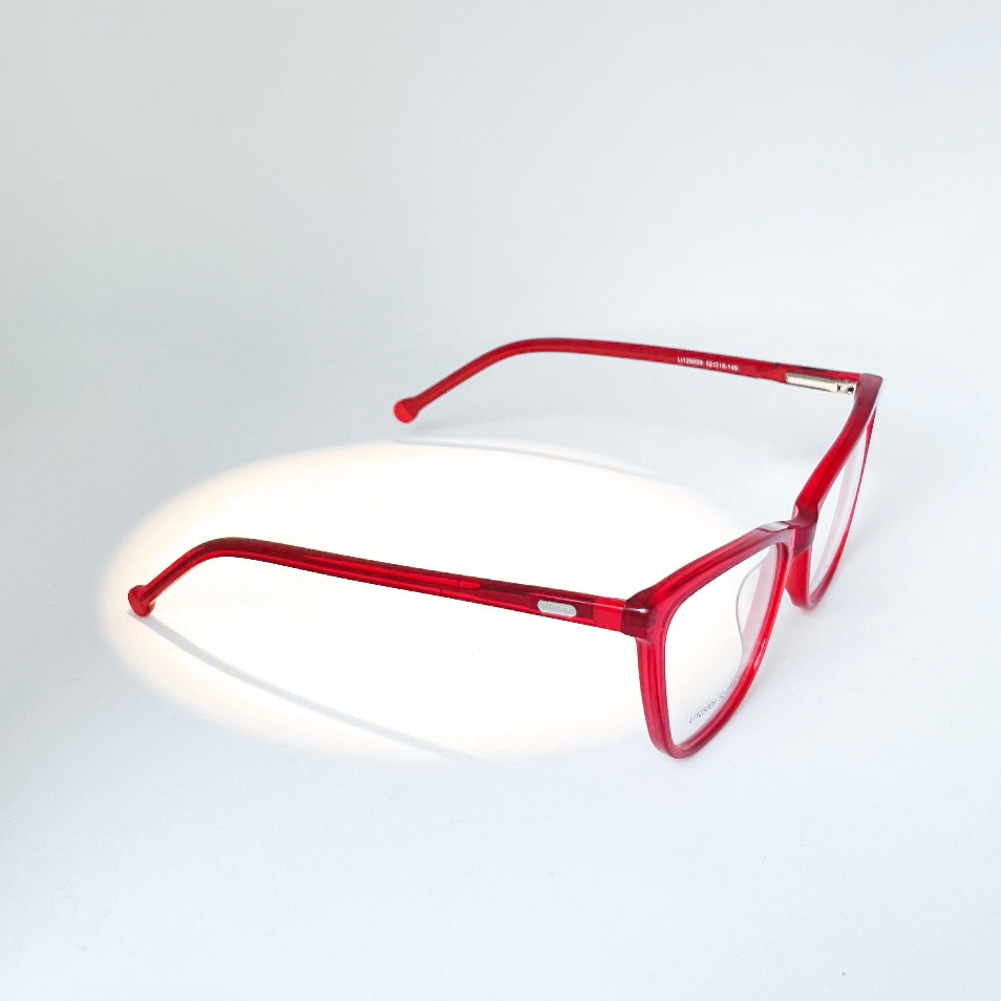 MARCO PARA GAFAS CUADRADO ROJO MUJER  - LI125009