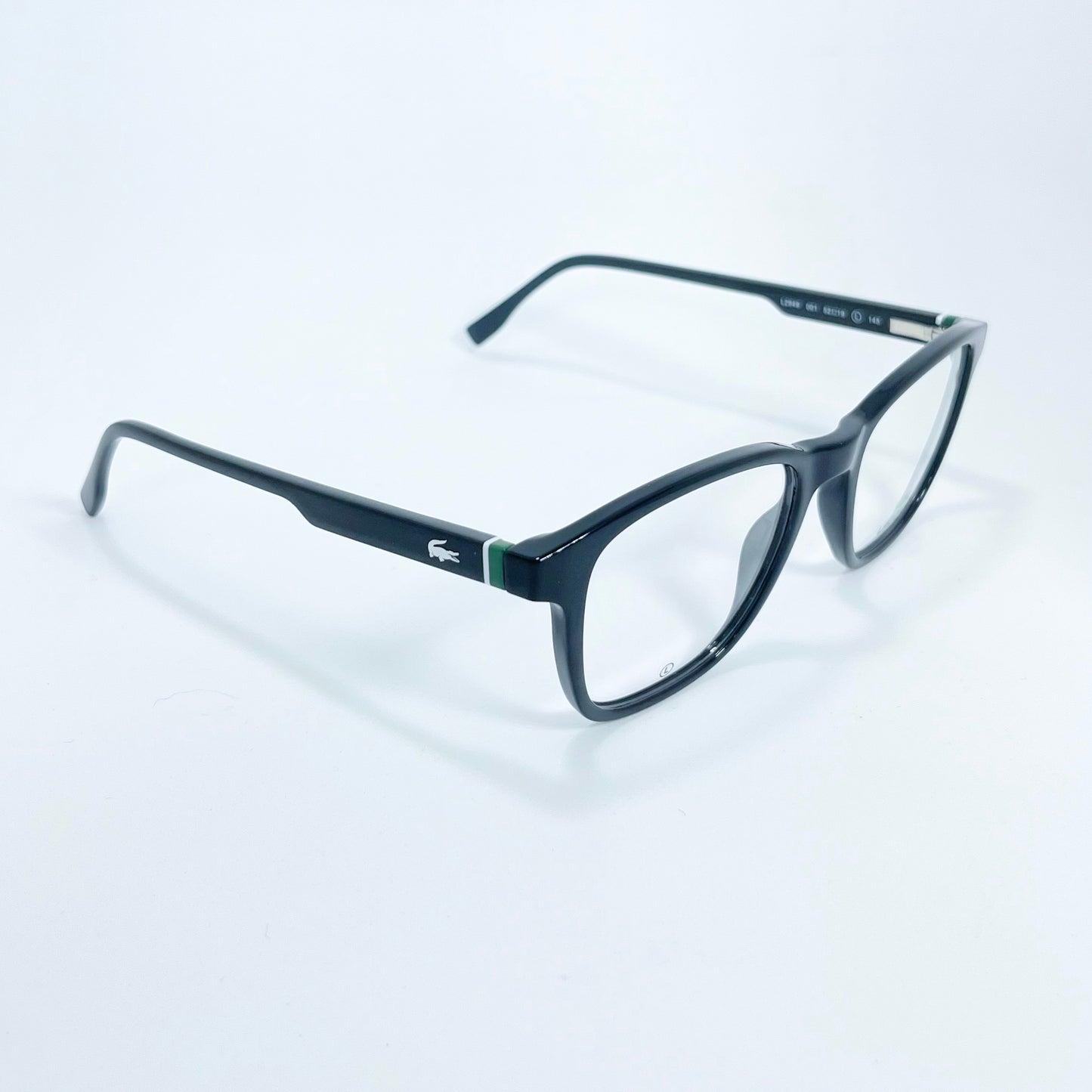 MARCO PARA GAFAS CUADRADO NEGRO - LACOSTE