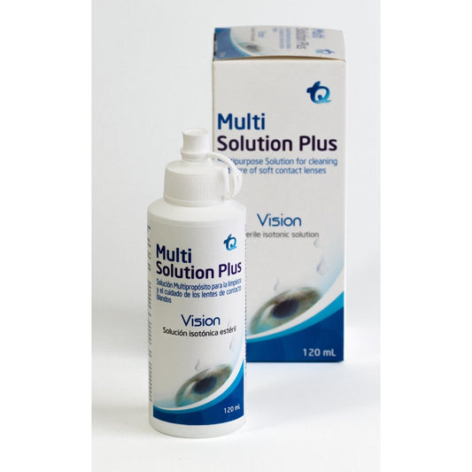 MULTISOLUCION PLUS 120ML - Optica Visión Natural